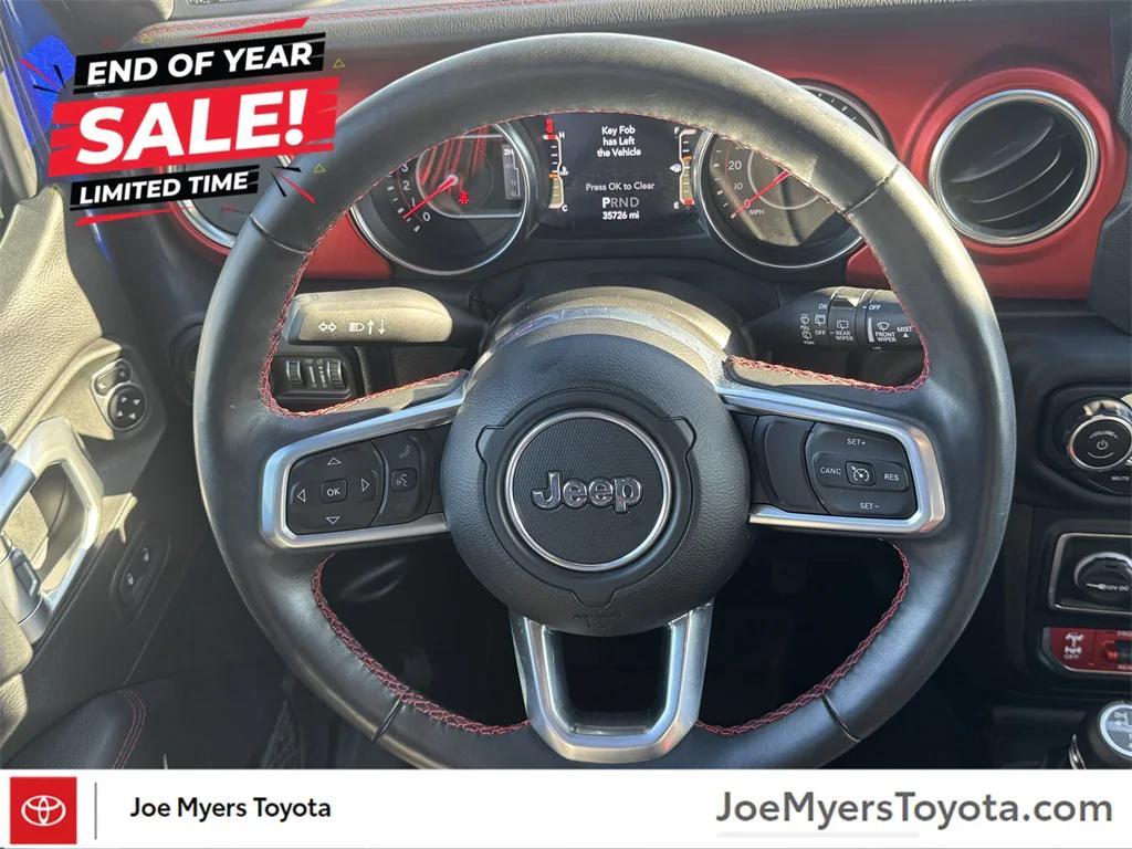 used 2020 Jeep Wrangler Unlimited car, priced at $32,891