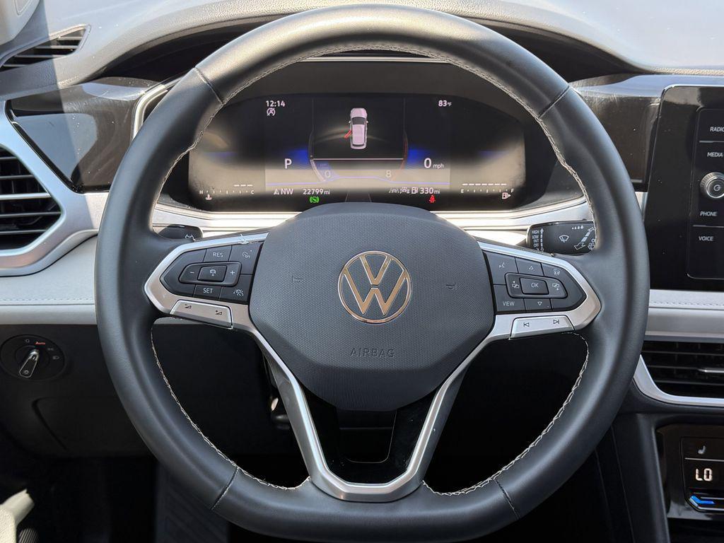 used 2025 Volkswagen Taos car, priced at $21,591