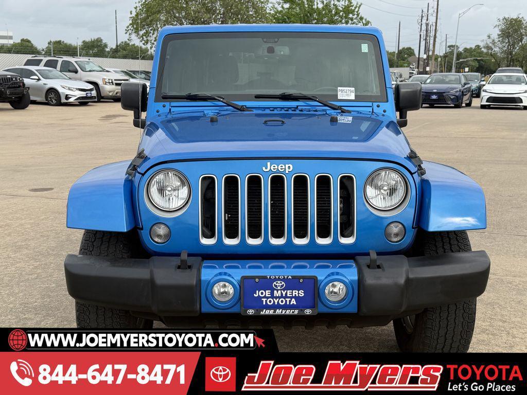 used 2016 Jeep Wrangler Unlimited car, priced at $16,199