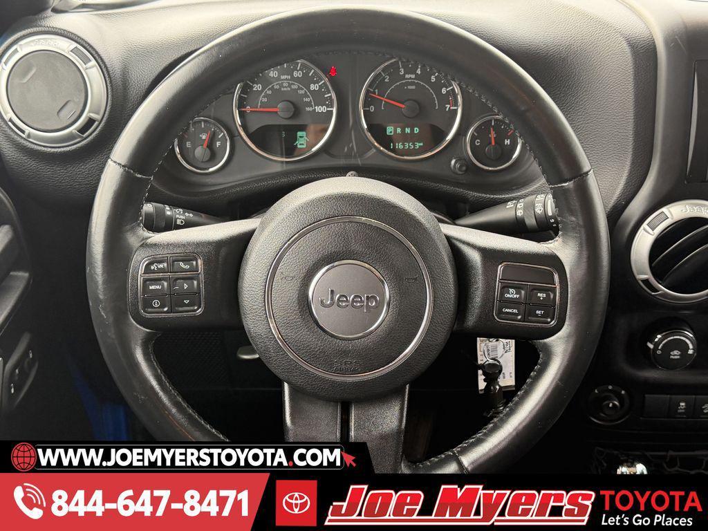 used 2016 Jeep Wrangler Unlimited car, priced at $16,199