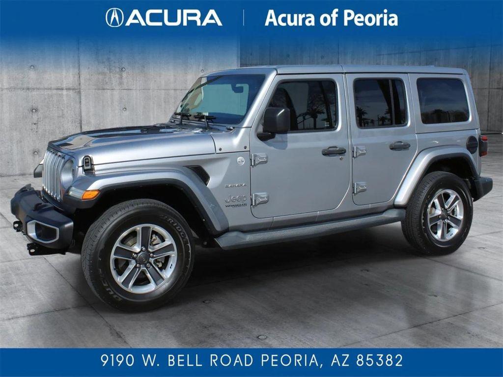 used 2018 Jeep Wrangler Unlimited car, priced at $22,988