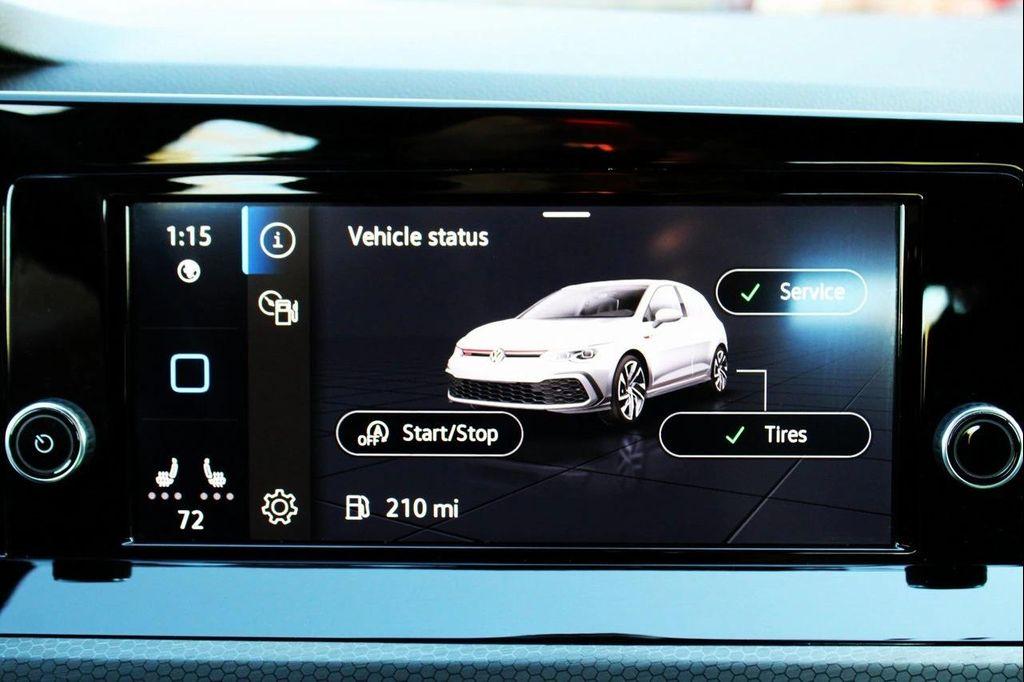 used 2024 Volkswagen Golf GTI car, priced at $24,988