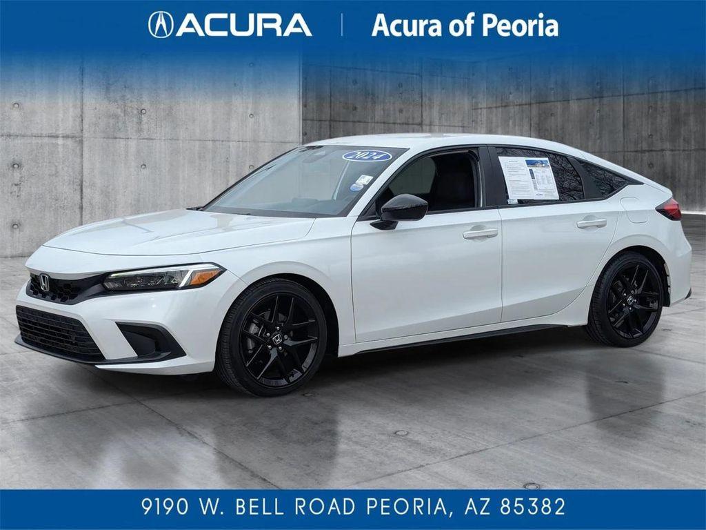 used 2024 Honda Civic car, priced at $23,488