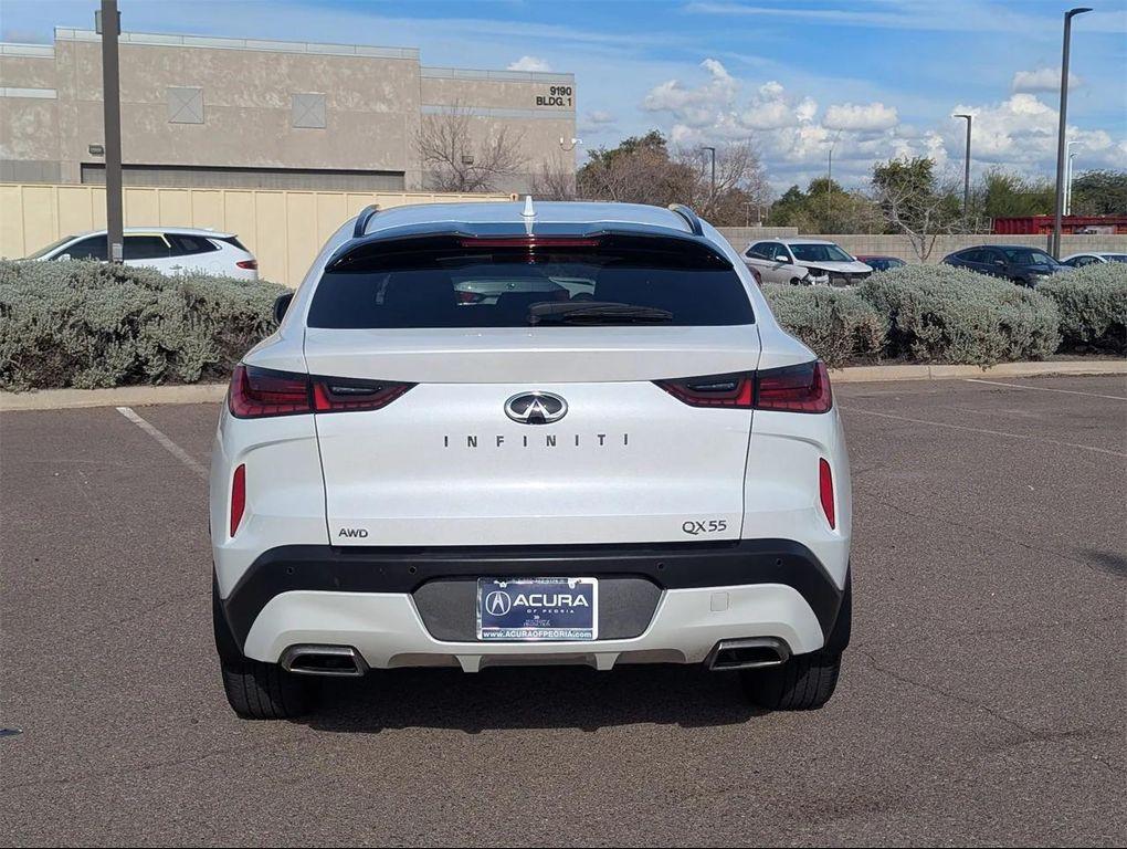 used 2025 INFINITI QX55 car, priced at $34,488