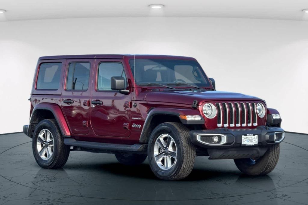 used 2021 Jeep Wrangler Unlimited car, priced at $33,697
