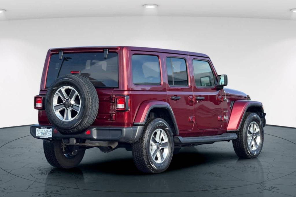 used 2021 Jeep Wrangler Unlimited car, priced at $33,697