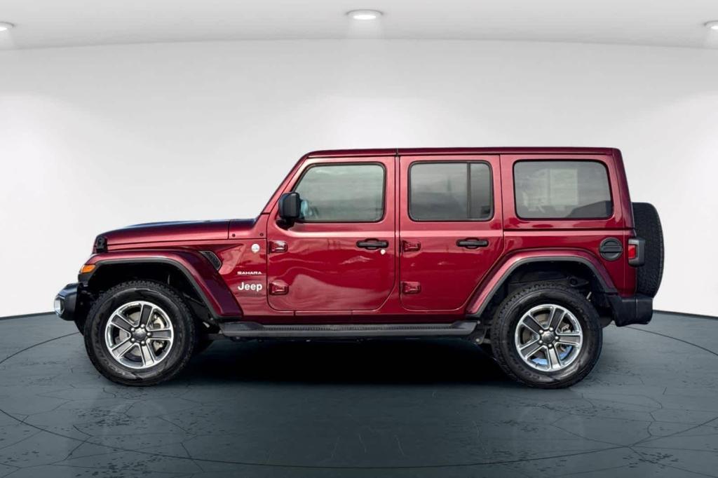 used 2021 Jeep Wrangler Unlimited car, priced at $33,697