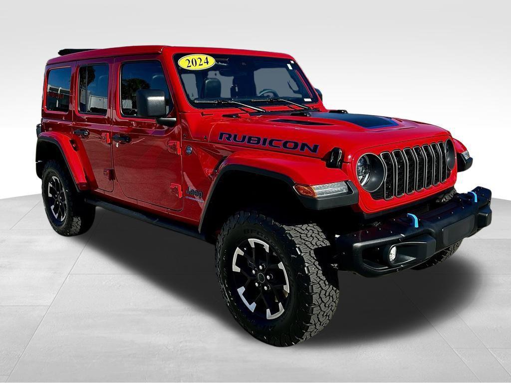 used 2024 Jeep Wrangler 4xe car, priced at $38,362
