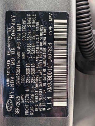 new 2026 Hyundai TUCSON Hybrid car, priced at $35,434