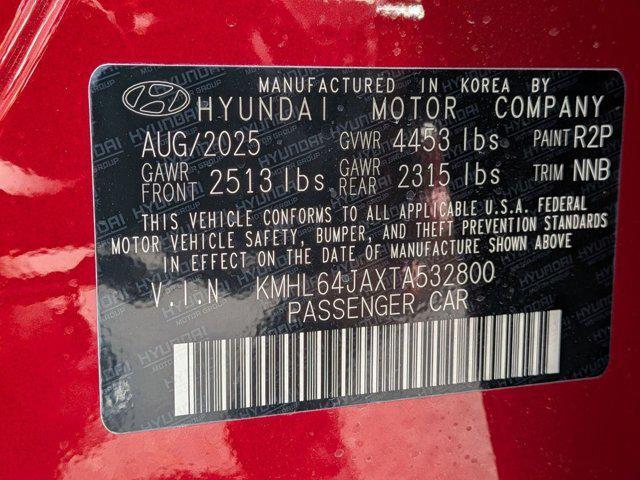 new 2026 Hyundai Sonata car, priced at $30,134