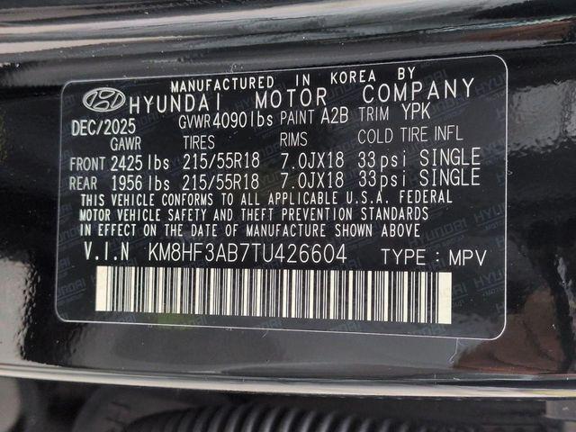 new 2026 Hyundai Kona car, priced at $28,153