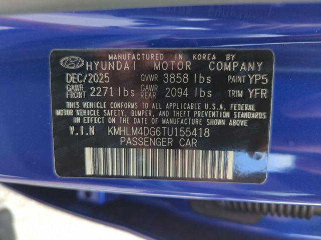 new 2026 Hyundai Elantra car, priced at $22,855