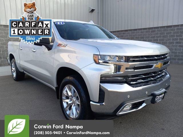 used 2021 Chevrolet Silverado 1500 car, priced at $34,987