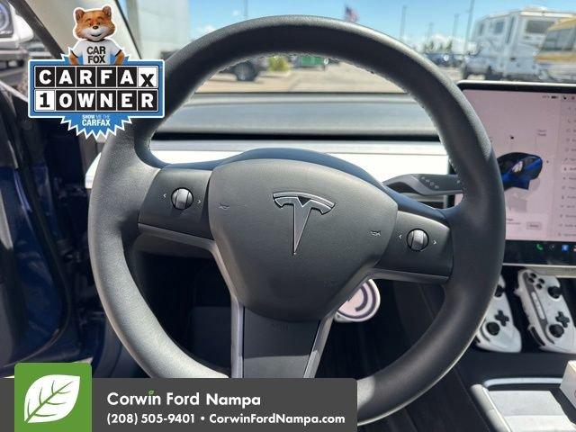 used 2023 Tesla Model 3 car, priced at $35,527