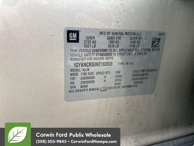 used 2017 Cadillac XT5 car, priced at $10,989