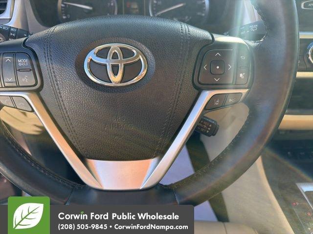 used 2017 Toyota Highlander car, priced at $20,897