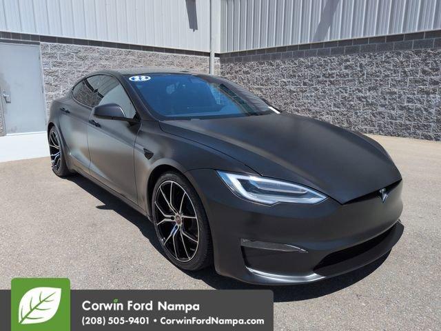 used 2022 Tesla Model S car, priced at $61,833