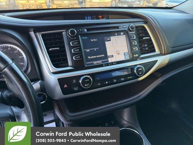 used 2018 Toyota Highlander car, priced at $18,500