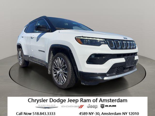 used 2022 Jeep Compass car, priced at $25,087