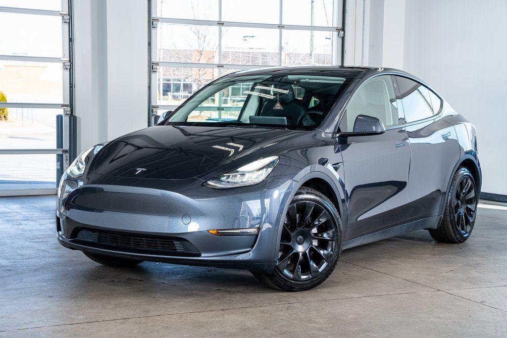 used 2022 Tesla Model Y car, priced at $28,999