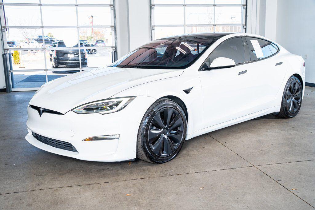 used 2022 Tesla Model S car, priced at $46,999
