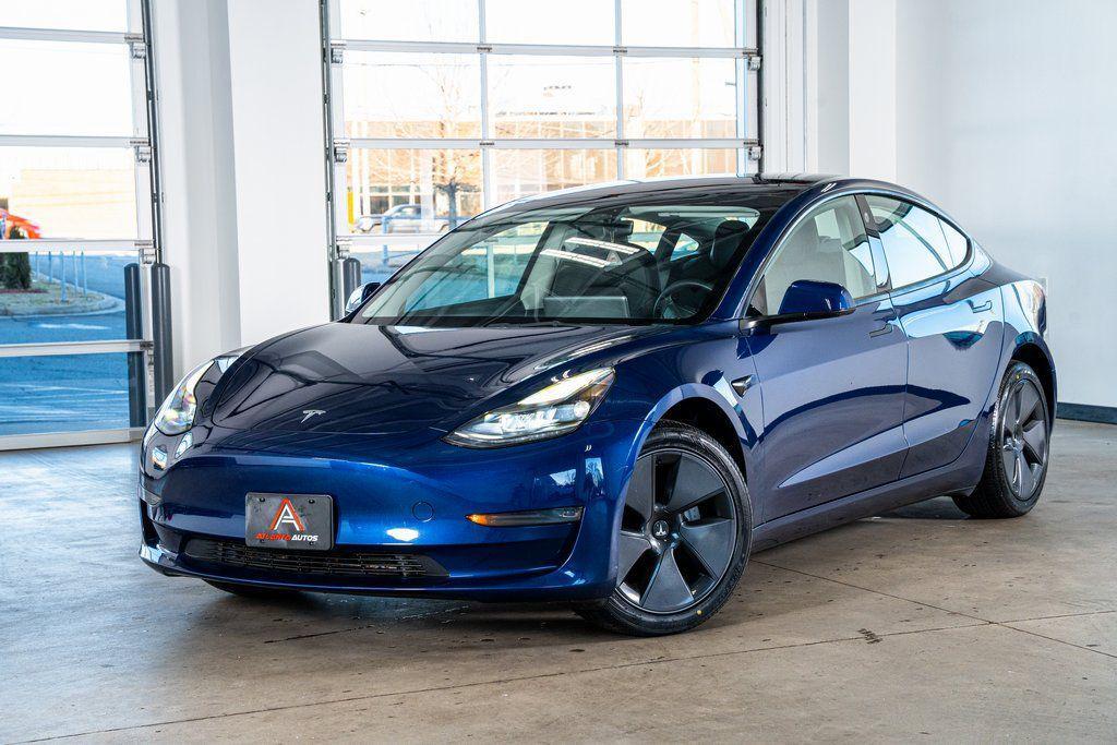 used 2023 Tesla Model 3 car, priced at $27,999