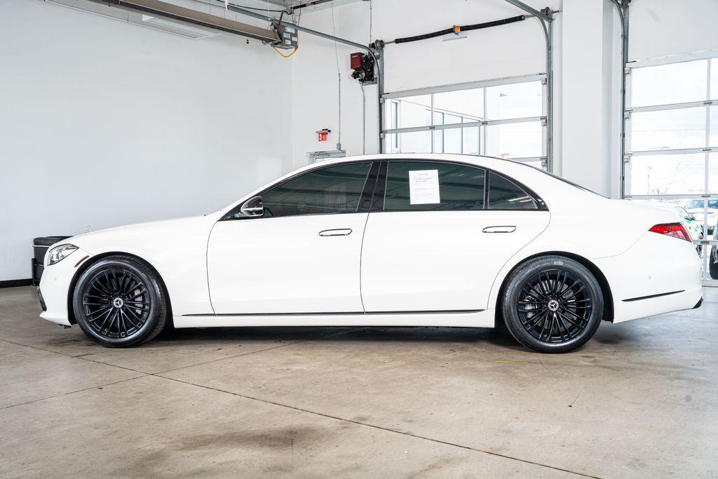 used 2022 Mercedes-Benz S-Class car, priced at $55,999