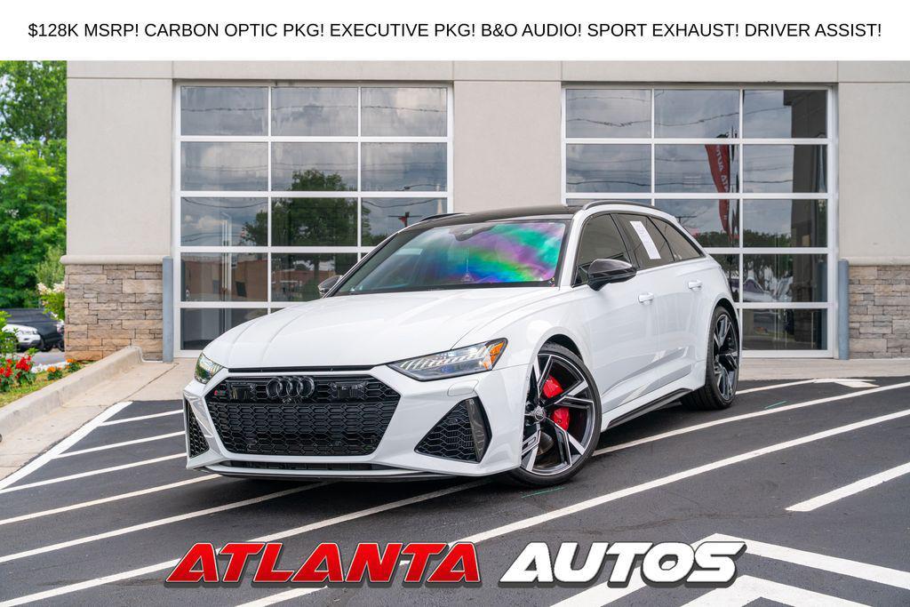 used 2021 Audi RS 6 Avant car, priced at $93,393