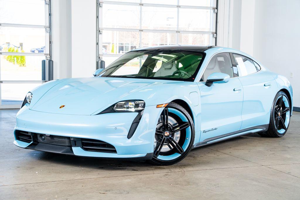 used 2021 Porsche Taycan car, priced at $90,999