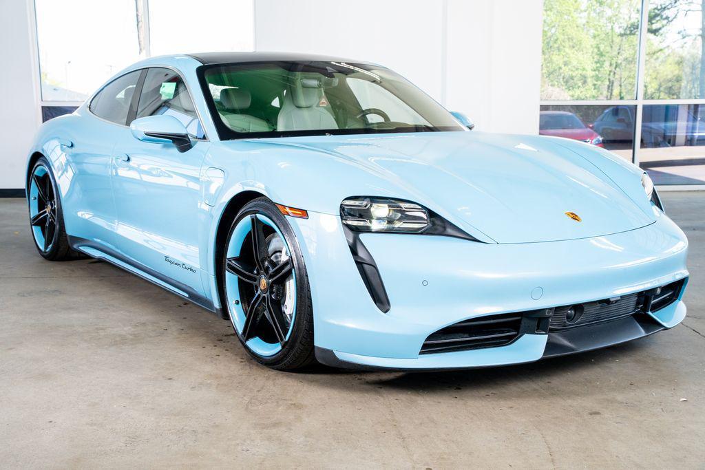 used 2021 Porsche Taycan car, priced at $90,999