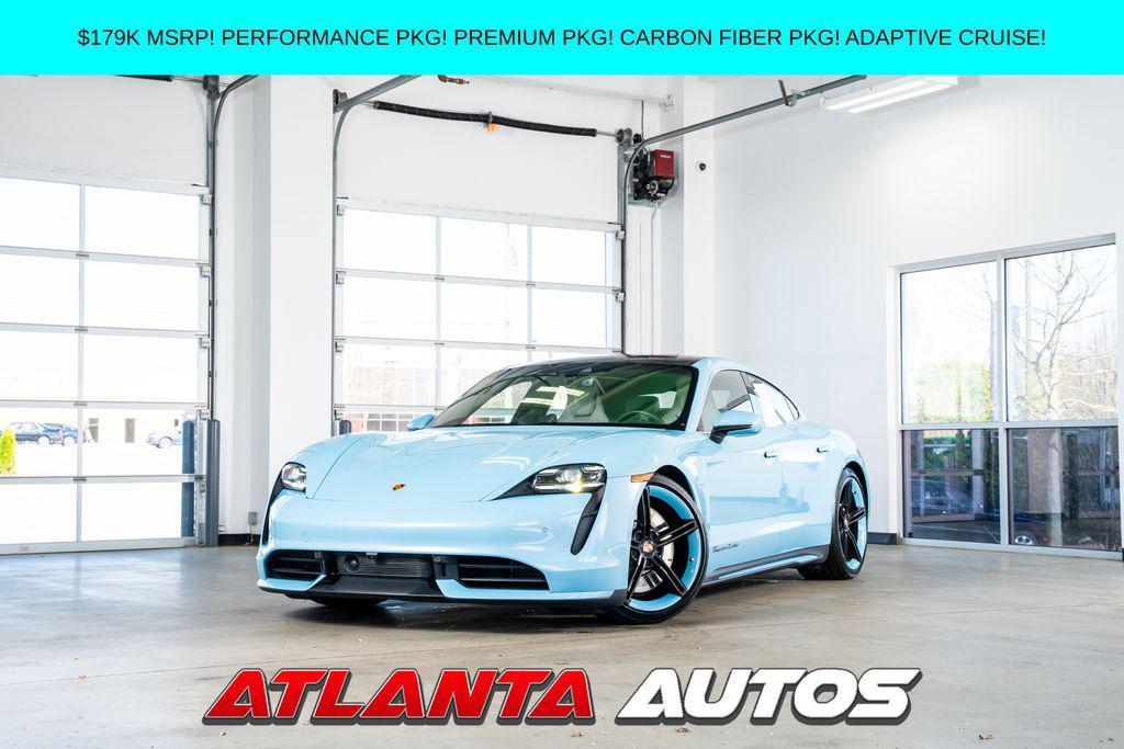 used 2021 Porsche Taycan car, priced at $90,999