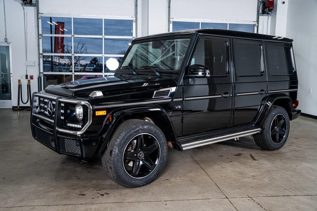 used 2018 Mercedes-Benz G-Class car, priced at $59,999