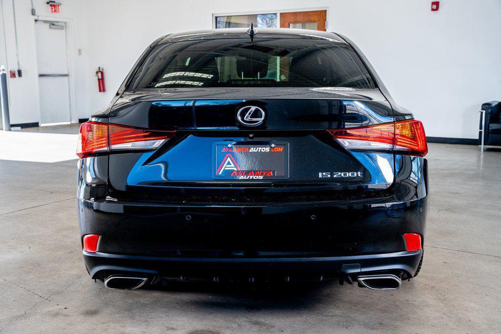 used 2017 Lexus IS 200t car, priced at $21,999