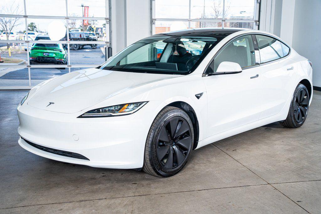 used 2025 Tesla Model 3 car, priced at $39,999
