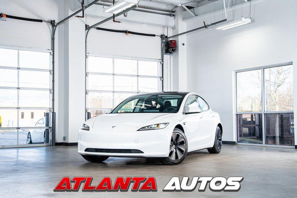 used 2025 Tesla Model 3 car, priced at $39,999