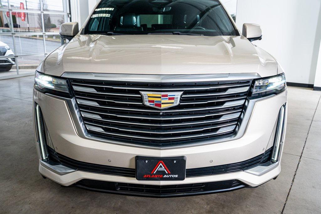 used 2021 Cadillac Escalade ESV car, priced at $55,999