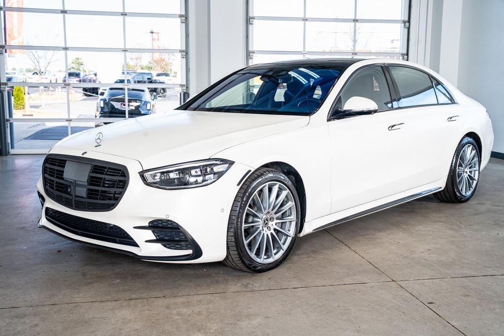 used 2023 Mercedes-Benz S-Class car, priced at $77,999