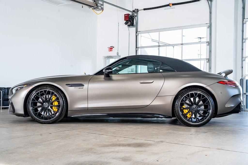 used 2023 Mercedes-Benz AMG SL 55 car, priced at $103,999