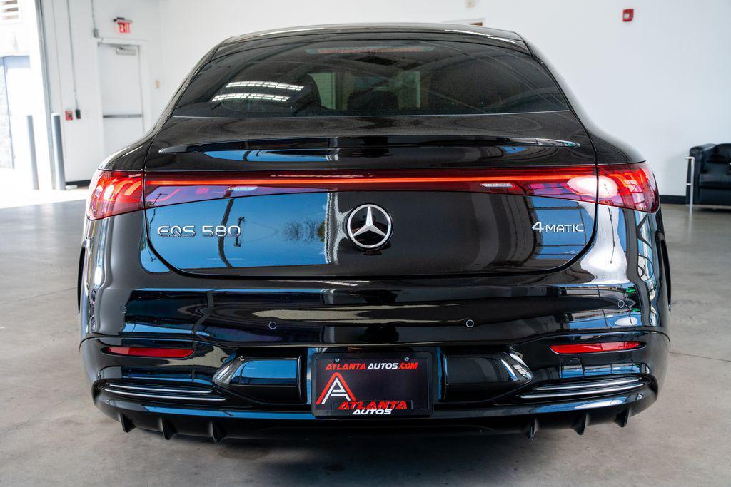 used 2022 Mercedes-Benz EQS 580 car, priced at $49,999