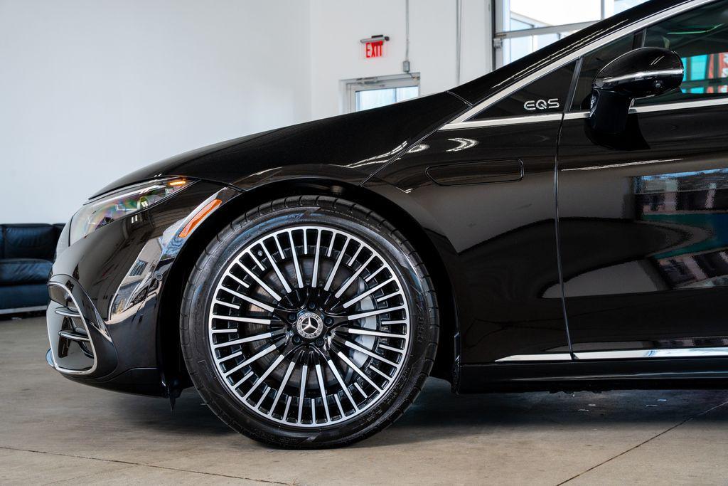 used 2022 Mercedes-Benz EQS 580 car, priced at $49,999
