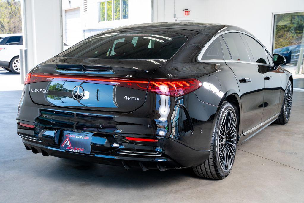 used 2022 Mercedes-Benz EQS 580 car, priced at $49,999