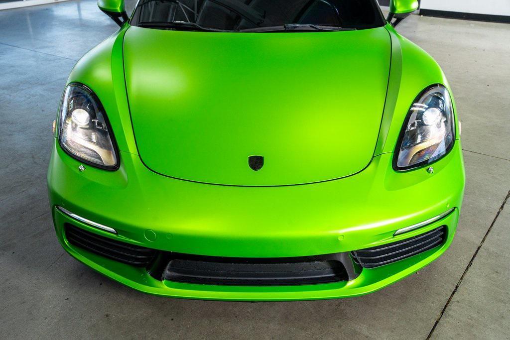 used 2017 Porsche 718 Boxster car, priced at $44,999