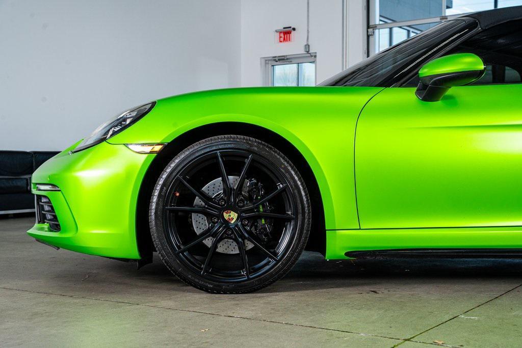 used 2017 Porsche 718 Boxster car, priced at $44,999