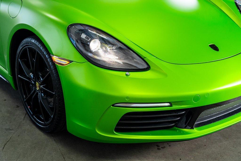 used 2017 Porsche 718 Boxster car, priced at $44,999