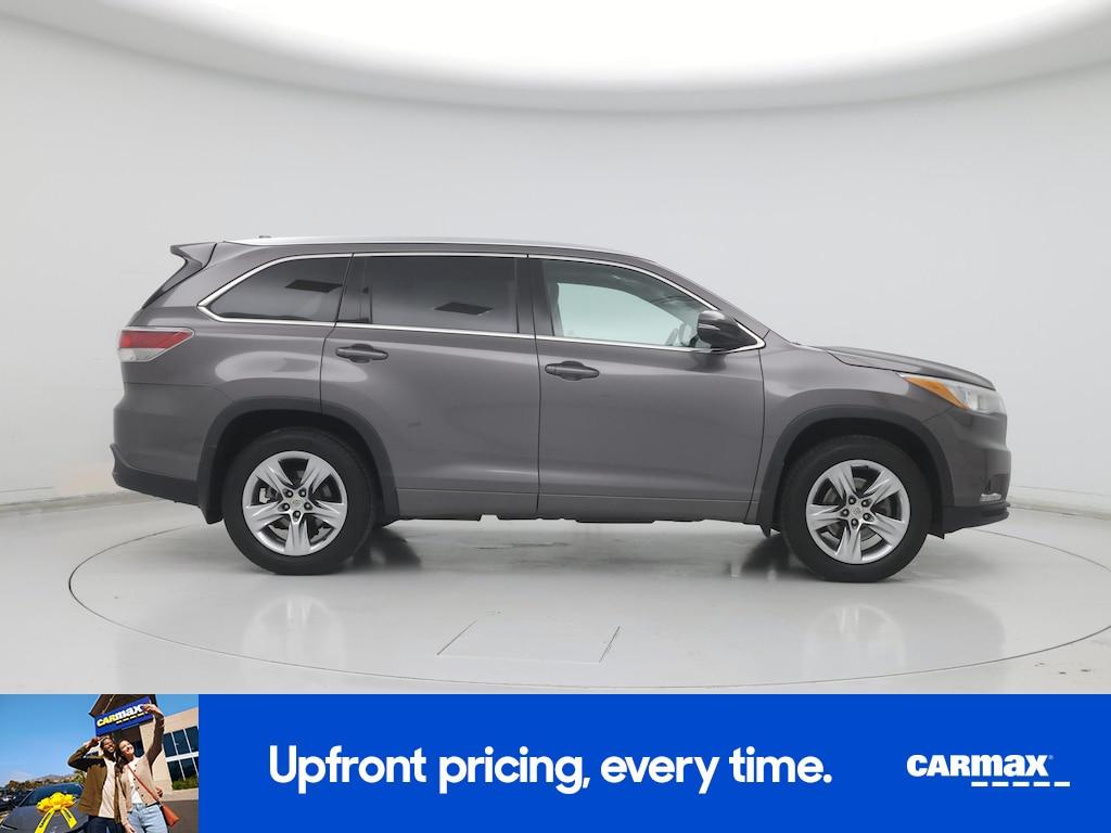 used 2015 Toyota Highlander car, priced at $24,998