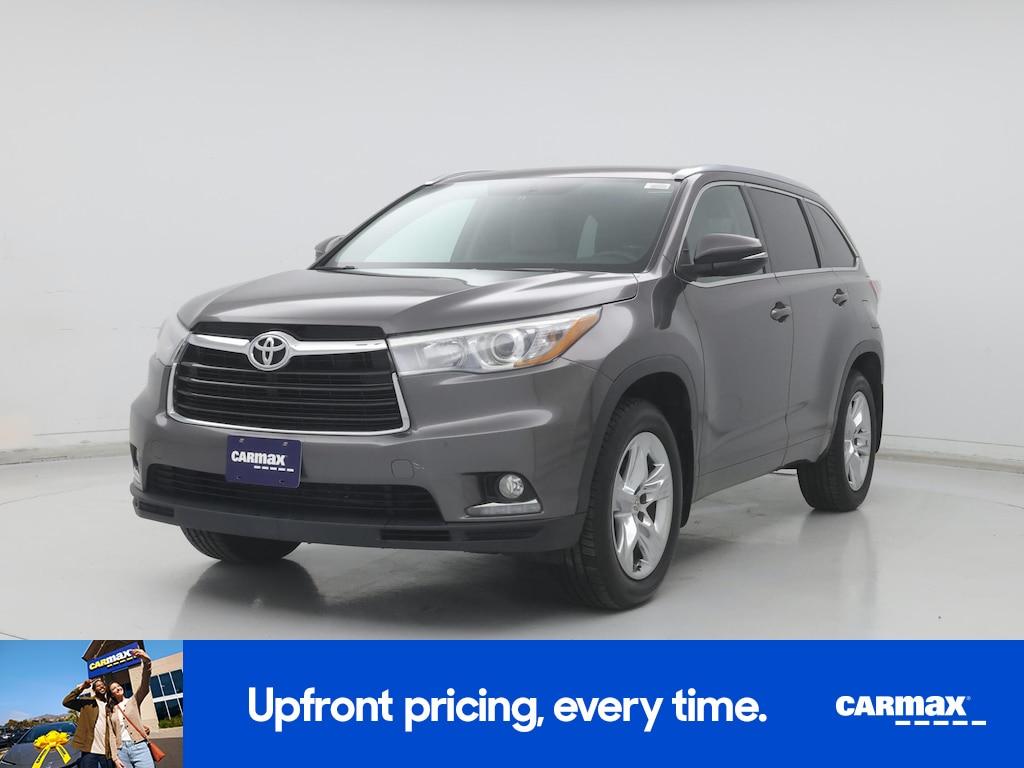 used 2015 Toyota Highlander car, priced at $24,998