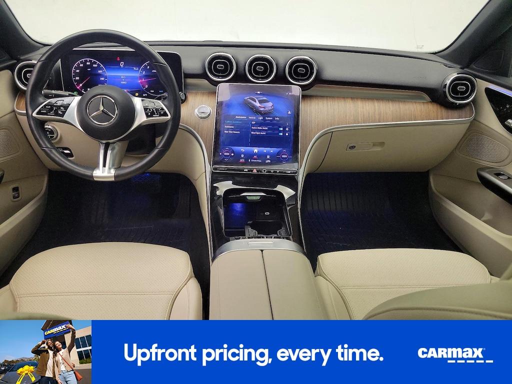 used 2023 Mercedes-Benz C-Class car, priced at $33,998