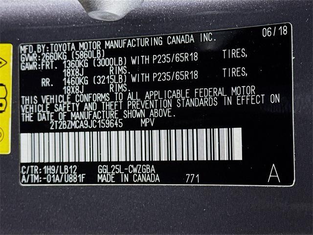 used 2018 Lexus RX 350 car, priced at $27,844