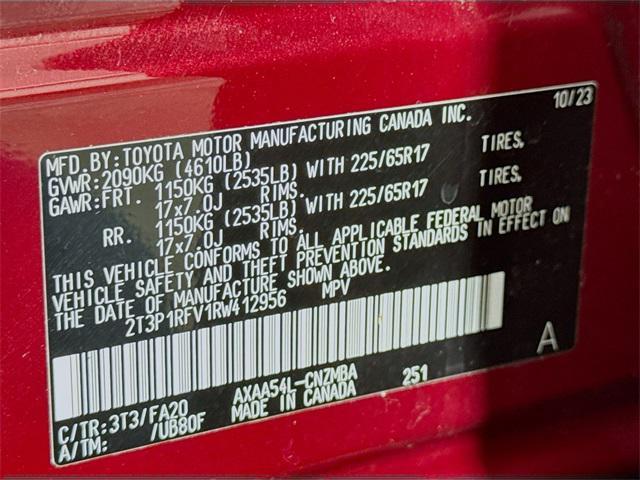 used 2024 Toyota RAV4 car, priced at $31,644