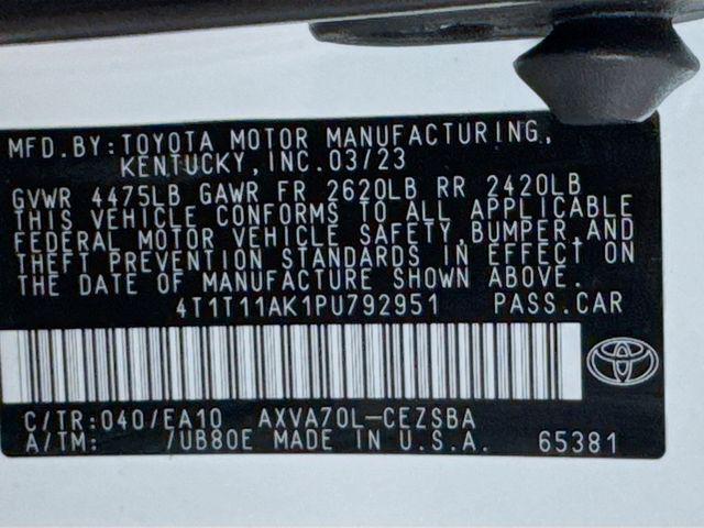 used 2023 Toyota Camry car, priced at $24,044